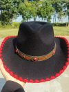 Retro Western Cowboy Hats Ethnic Leather Belt cowboy Hat For Men Women Hats vintage Sorero hombre sombrero vaquero hombre