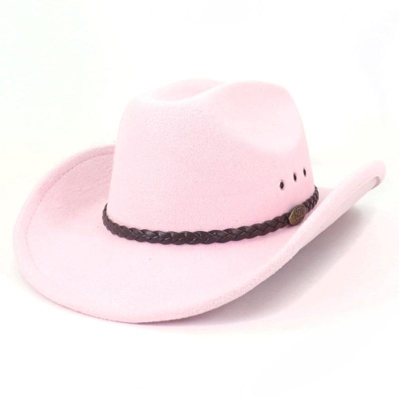 Vintage Western White Cowboy Hat Women Men Ethnic Style Felt Fedora Hat Gentleman Lady Jazz Cowgirl Church Sombrero Hombre Caps - Image 17
