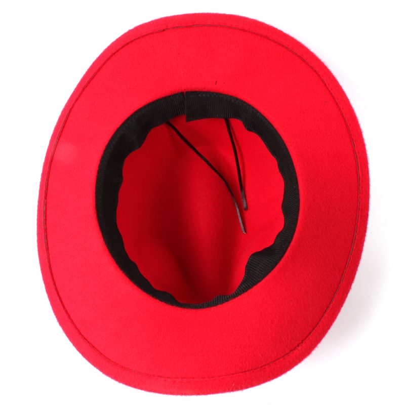 Wome Men Black Wool Chapeu Western Cowboy Hat Gentleman Jazz Sombrero Hombre Cap Elegant Lady Cowgirl Hats 2 Big Size - Image 6