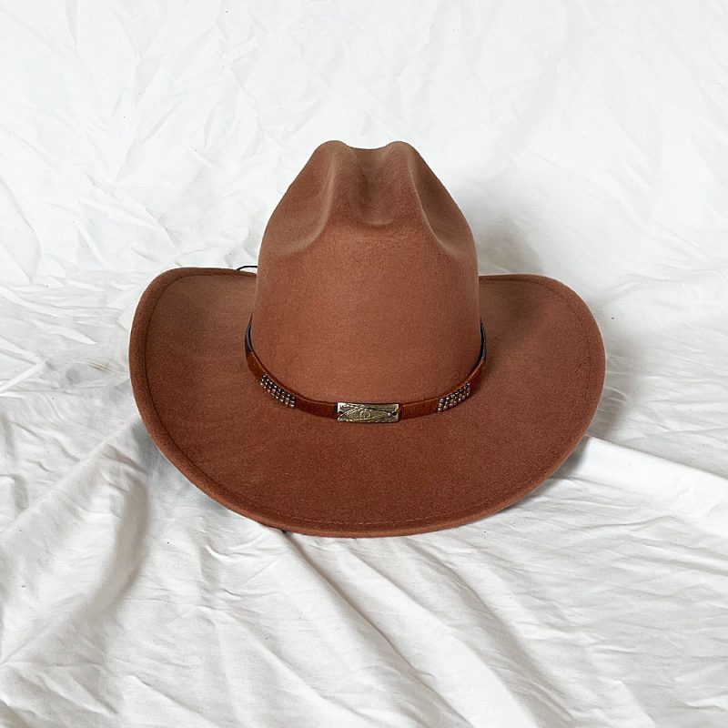 New Men Women Western Cowboy Hat With Belt Winter Autumn Church Jazz Elegant Cowgirl Sombrero Caps - Image 10