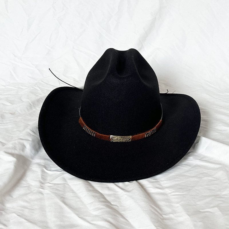 New Men Women Western Cowboy Hat With Belt Winter Autumn Church Jazz Elegant Cowgirl Sombrero Caps - Image 14