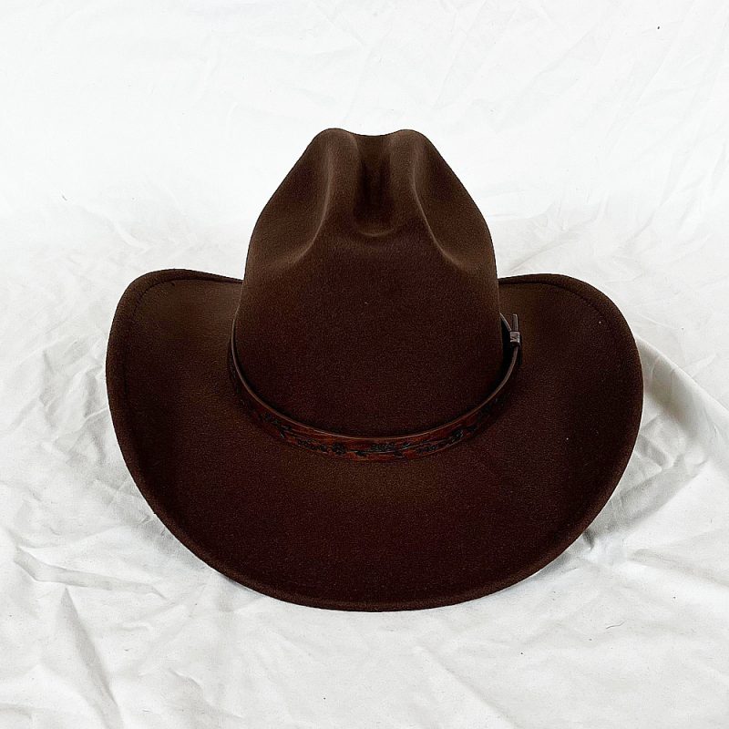 New Men Women Western Cowboy Hat With Belt Winter Autumn Church Jazz Elegant Cowgirl Sombrero Caps - Image 30