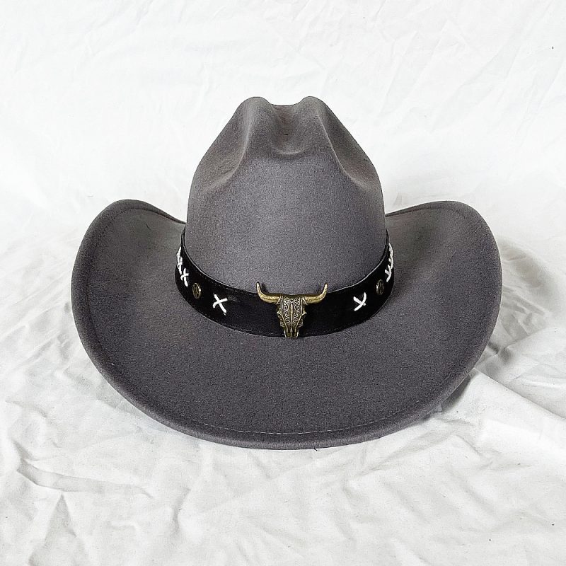 New Men Women Western Cowboy Hat With Belt Winter Autumn Church Jazz Elegant Cowgirl Sombrero Caps - Image 40
