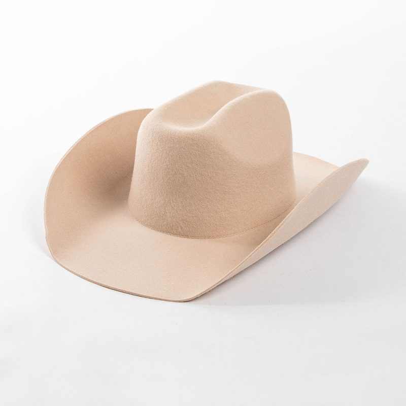 Cowboy hat2023 New 100% Pure Wool Western Hats Men's and Women's Upset Edge Big Eaves Double Concave Denim gorras para hombres - Image 4