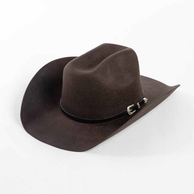Cowboy hat2023 New 100% Pure Wool Western Hats Men's and Women's Upset Edge Big Eaves Double Concave Denim gorras para hombres - Image 13