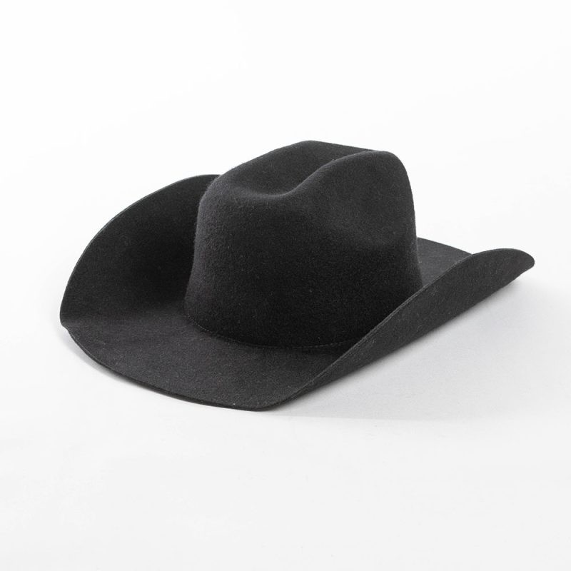 Cowboy hat2023 New 100% Pure Wool Western Hats Men's and Women's Upset Edge Big Eaves Double Concave Denim gorras para hombres - Image 20