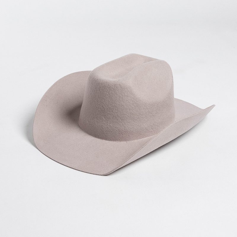 Cowboy hat2023 New 100% Pure Wool Western Hats Men's and Women's Upset Edge Big Eaves Double Concave Denim gorras para hombres - Image 25