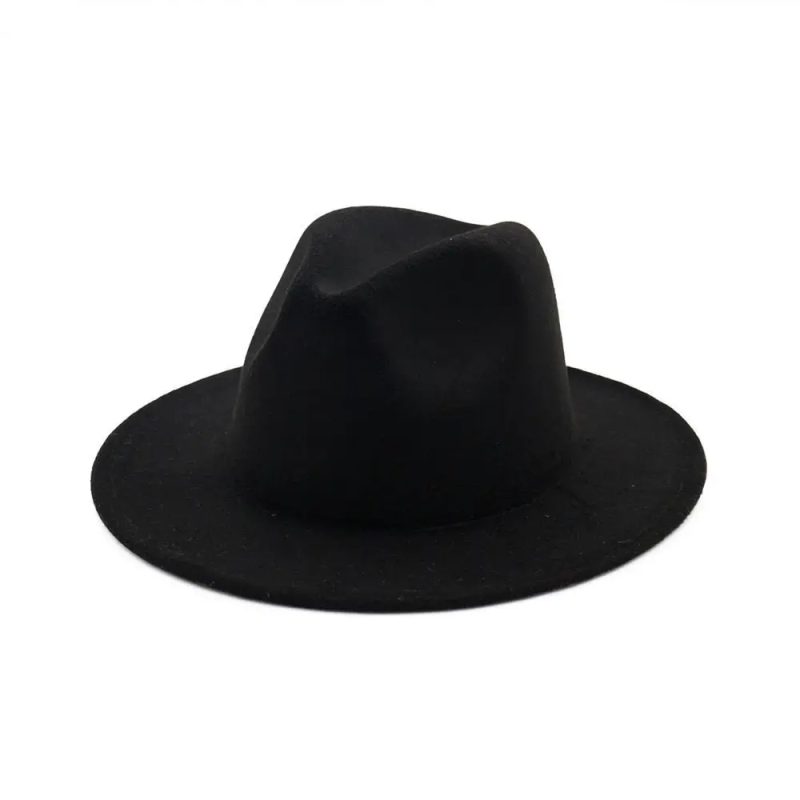 Hat Women Hat LuxuryHats for Men Women Fashion Formal Wedding Decorate Camel Panama Cap Jazz Flat Brim Top Fedora Hat Gorras - Image 7
