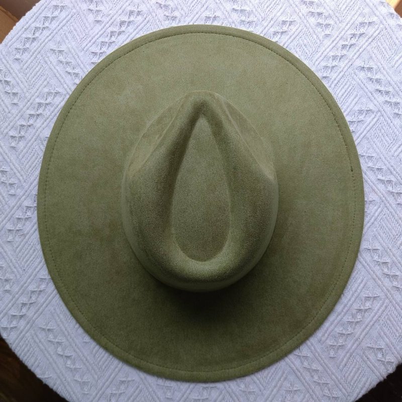 Vegan suede fedora hat multicolor sweetheart top 9.5 cm brim jazz hat panama hat for men and women chapeau femme - Image 27
