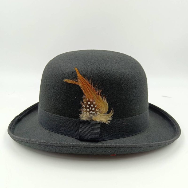 Bowler Derby Hat For Men Women Fashion Party Formal Fedora Costume Magician Hat Classical Feather accessories - Image 10
