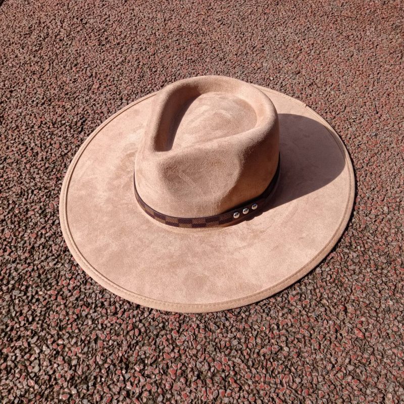 Khaki suede fedora hat with 9.5cm brim for men and women jazz hat church hat party hat chapeau femme шапка - Image 4