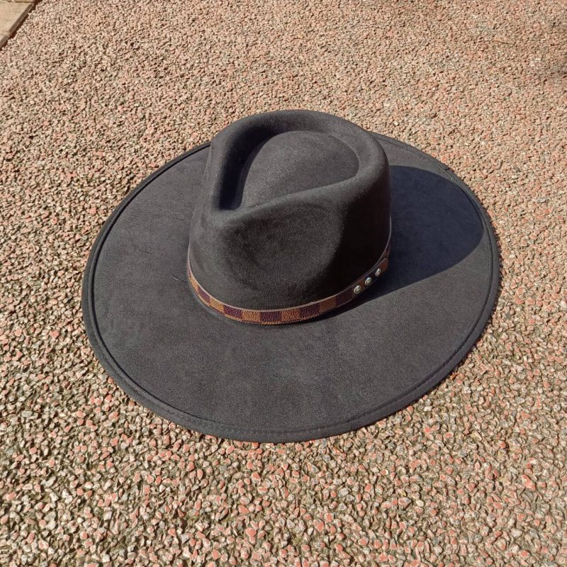 Khaki suede fedora hat with 9.5cm brim for men and women jazz hat church hat party hat chapeau femme шапка - Image 25