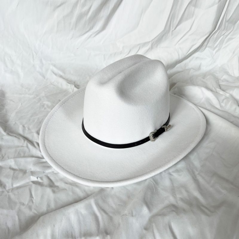 New Vintage Western Cowboy Hat For Men's Gentleman Lady Jazz Cowgirl With Leather Wide Brim Cloche Church Sombrero Hombre Caps - Image 8