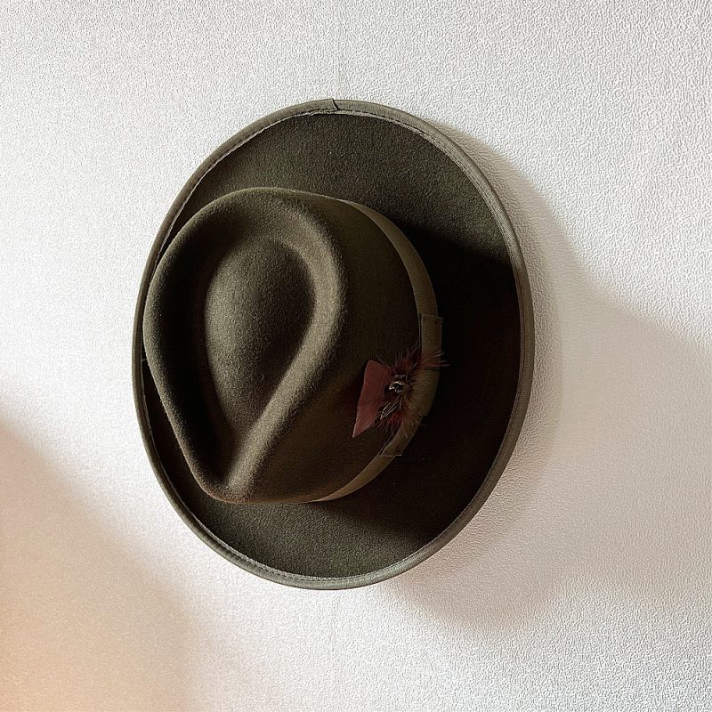 Fedora Small Eaves Flat Top Bow Knot Feather Men's Felt Hat Pork Pie Black Top Hat sombreros шапка мужская 모자 - Image 13
