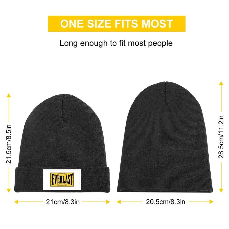 Everlast Vintage Knitted Cap party Hat Anime For Men Women's - Image 2