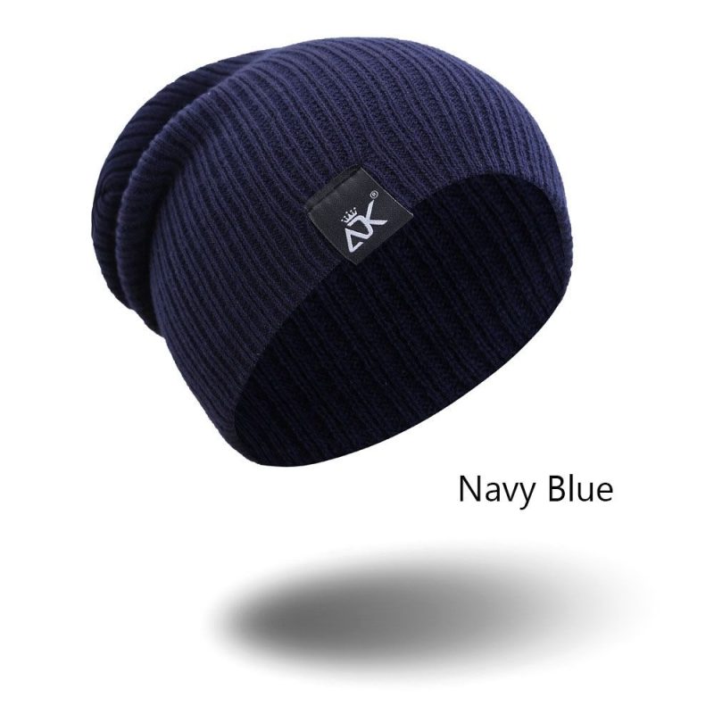Winter Hats New Beanies Knitted Solid Cute Hat for Women Men Autumn Female Baggy Cap Warmer Bonnet Ladies Casual Cap - Image 4