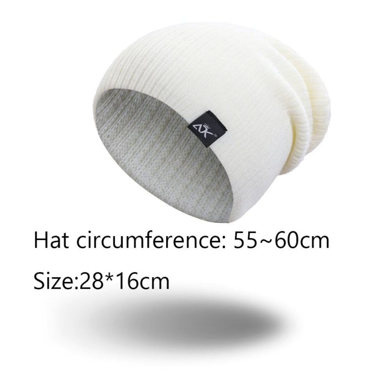 Winter Hats New Beanies Knitted Solid Cute Hat for Women Men Autumn Female Baggy Cap Warmer Bonnet Ladies Casual Cap - Image 6