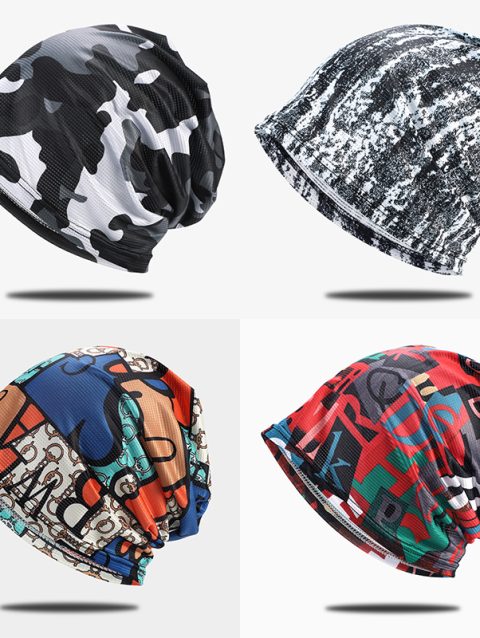 Single-layer quick-drying hat breathable bald hat windproof riding hat ultra-thin sports hat sweat-absorbent pile cap thin summe