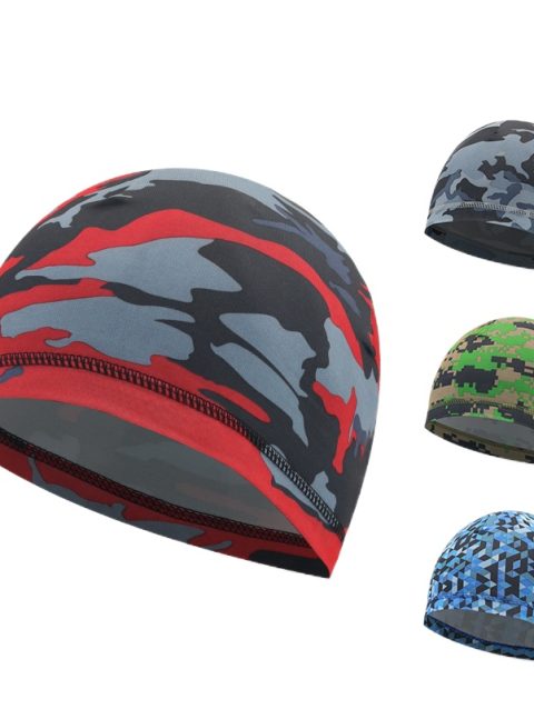 Summer Sweat-absorbent and Breathable Riding Cap Ice Cloth Sunscreen Bicycle Headscarf Helmet Lining Sports Fishing Running Cap