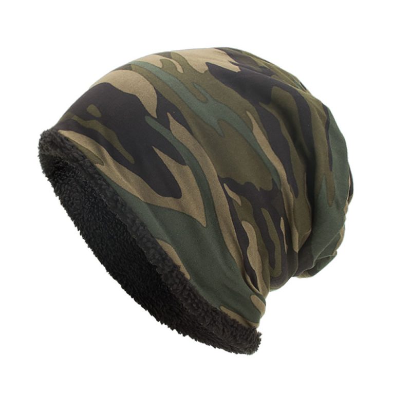 Winter woolen Ski hat warm winter hat CrochetSkull camouflage men warm soft women boné masculino gorro invierno mujer luxury hat - Image 5