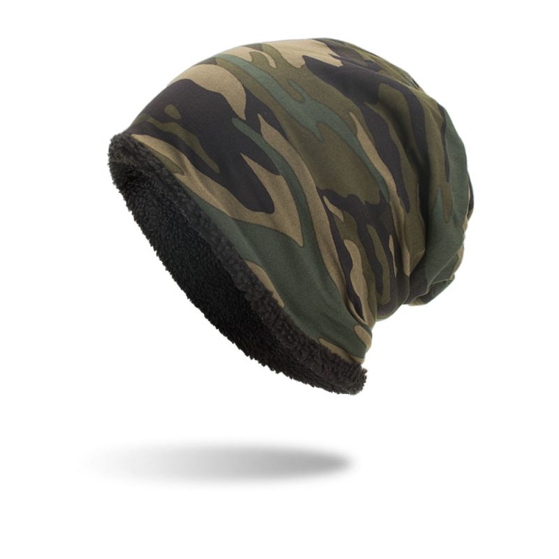 Winter woolen Ski hat warm winter hat CrochetSkull camouflage men warm soft women boné masculino gorro invierno mujer luxury hat - Image 7
