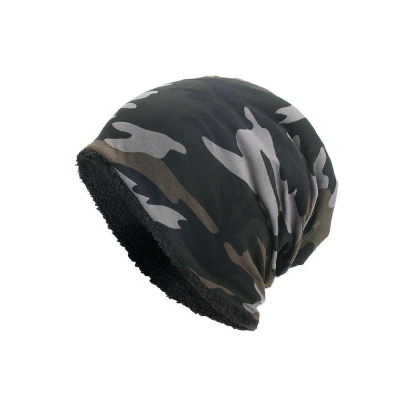 Winter woolen Ski hat warm winter hat CrochetSkull camouflage men warm soft women boné masculino gorro invierno mujer luxury hat - Image 8