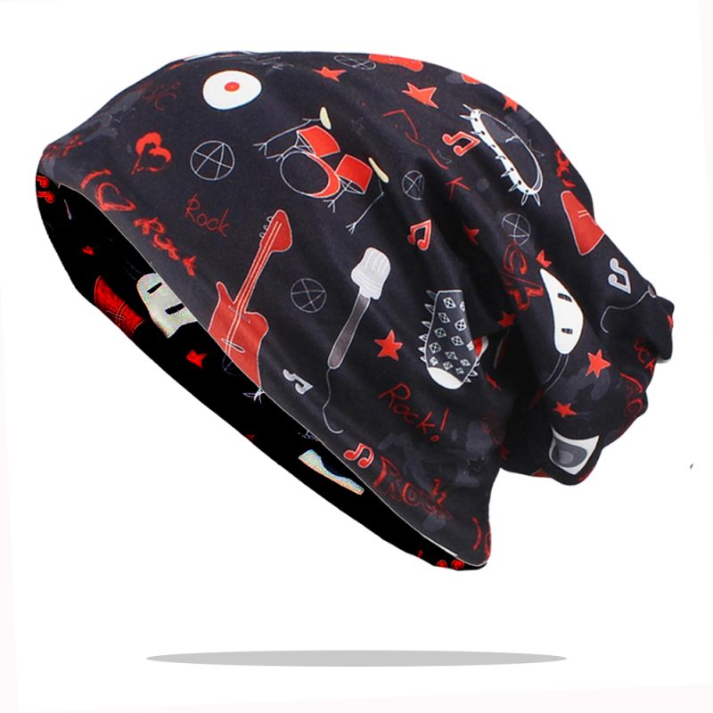 Multifunction Women Winter Autumn Hat Classical Teenager Adult Men Thin Scarf Girl Skullies Beanies Vintage Cap S11X01 - Image 5