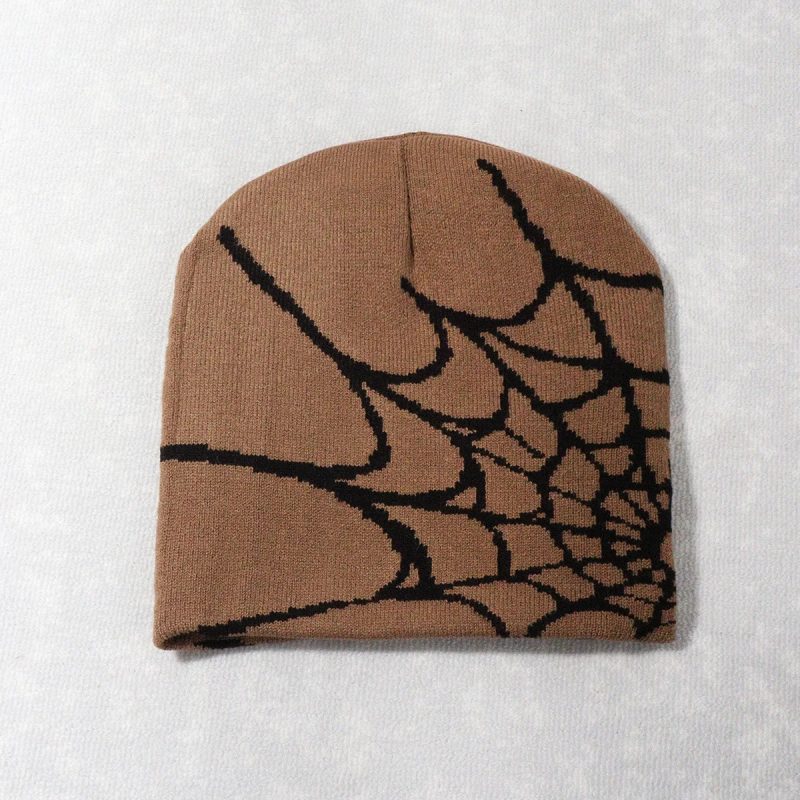 Unisex Knitting Cap Spider Men Women Luxury Beanie Caps Y2k Warm Fashion Versatile Ins Pullover Hiphop Winter Bonnet - Image 6