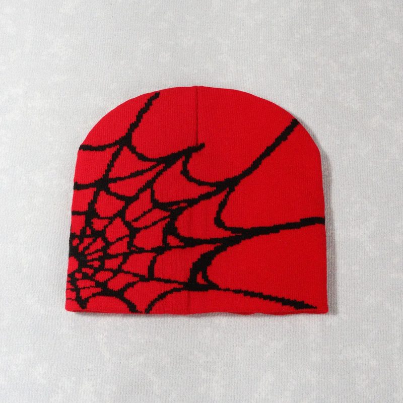 Unisex Knitting Cap Spider Men Women Luxury Beanie Caps Y2k Warm Fashion Versatile Ins Pullover Hiphop Winter Bonnet - Image 8
