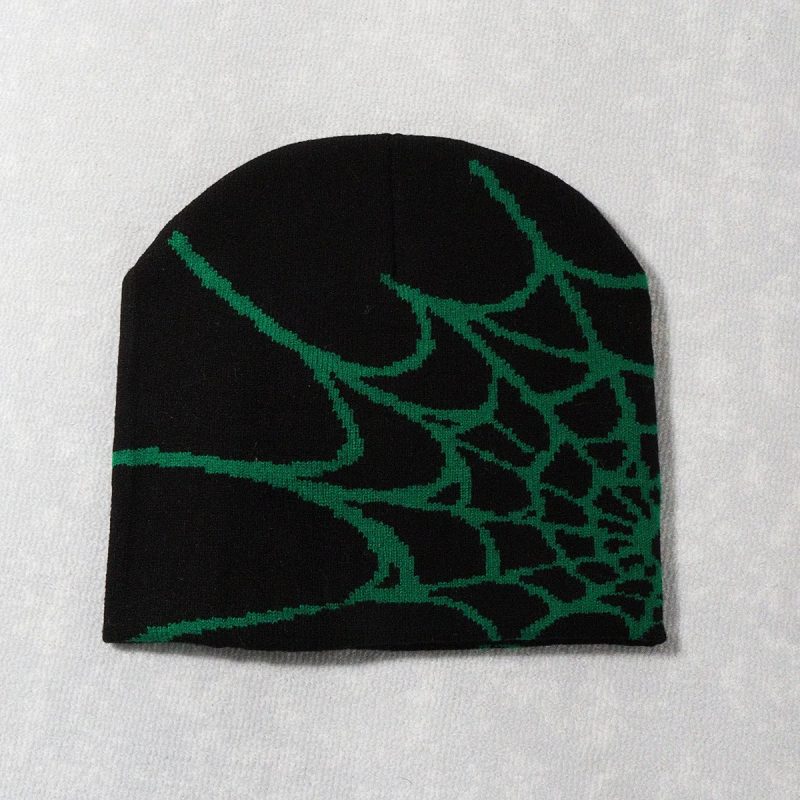 Unisex Knitting Cap Spider Men Women Luxury Beanie Caps Y2k Warm Fashion Versatile Ins Pullover Hiphop Winter Bonnet - Image 10