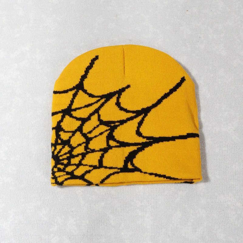 Unisex Knitting Cap Spider Men Women Luxury Beanie Caps Y2k Warm Fashion Versatile Ins Pullover Hiphop Winter Bonnet - Image 12