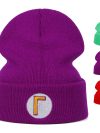 Unisex Letter Embroidery Beanies Winter Warm Hat Hip Hop Cap Beanie Hat Caps for Women Men