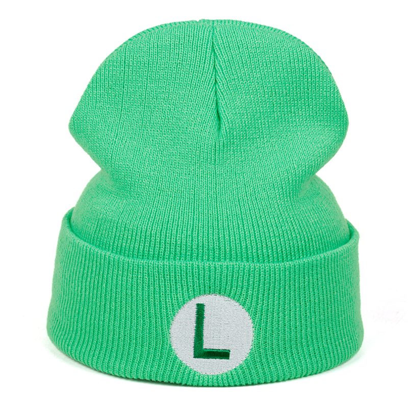 Unisex Letter Embroidery Beanies Winter Warm Hat Hip Hop Cap Beanie Hat Caps for Women Men - Image 4