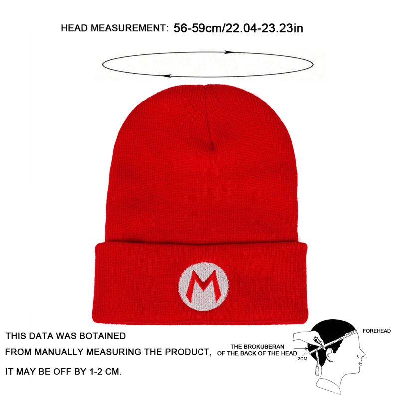 Unisex Letter Embroidery Beanies Winter Warm Hat Hip Hop Cap Beanie Hat Caps for Women Men - Image 6