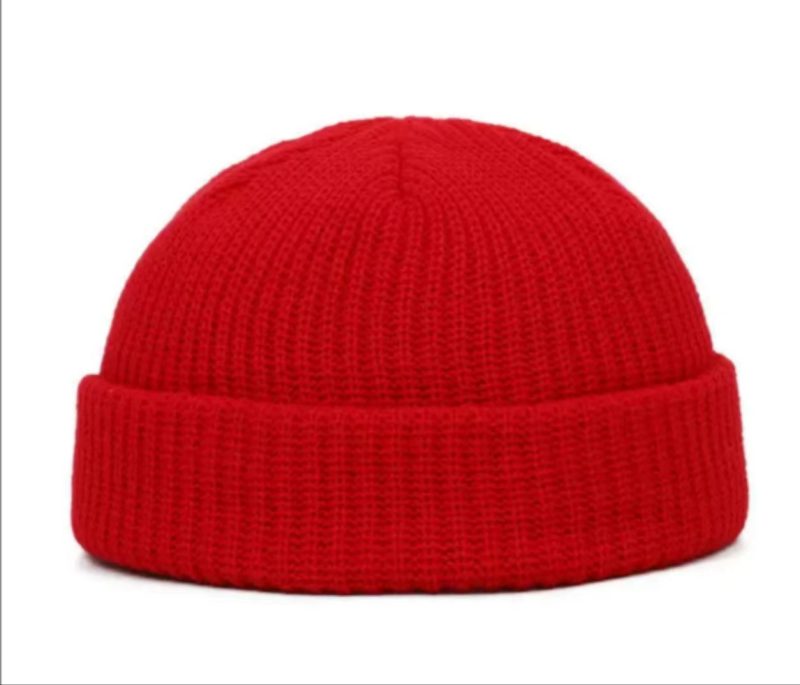 Autumn Men's Pullover Melon Cap Simple Solid Color Knitted Hats For Women's Winter Outdoor Warm Beanie Street Hip Hop Cold Hat - Image 9