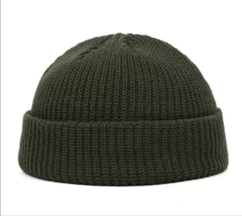 Autumn Men's Pullover Melon Cap Simple Solid Color Knitted Hats For Women's Winter Outdoor Warm Beanie Street Hip Hop Cold Hat - Image 15