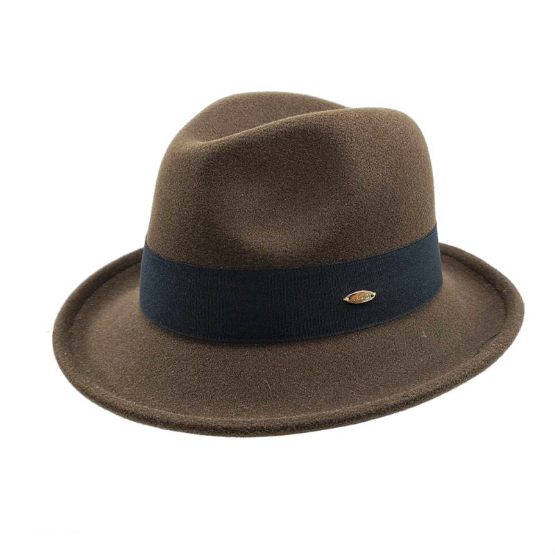 New Fedoras Hats Men's Vintage Black Felt Wide Brim Jazz Hats Man For Men Women Fedora Gentleman Caps Jackson Hat - Image 4