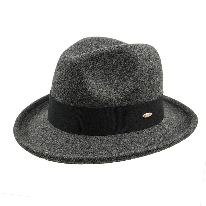 New Fedoras Hats Men's Vintage Black Felt Wide Brim Jazz Hats Man For Men Women Fedora Gentleman Caps Jackson Hat - Image 5