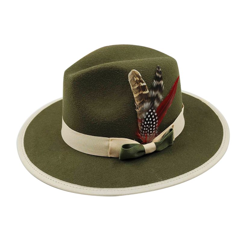 New Fedoras Hats Men's Vintage Black Felt Wide Brim Jazz Hats Man For Men Women Fedora Gentleman Caps Jackson Hat - Image 17
