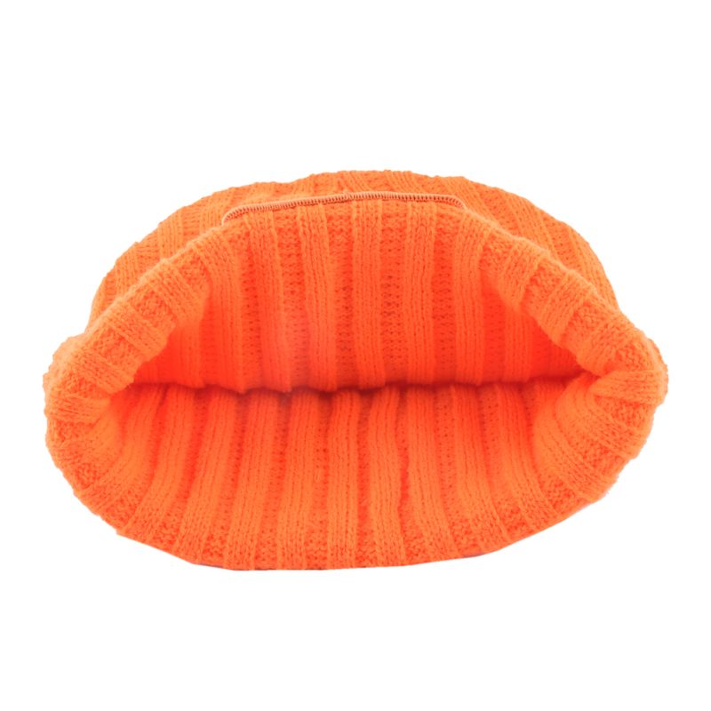 New Fashion Knitted Beanie Hat With Tiger Embroidery Patch Hip Hop Skullies Beanies Men Women Winter Knit Solid Color Ski Hat - Image 4