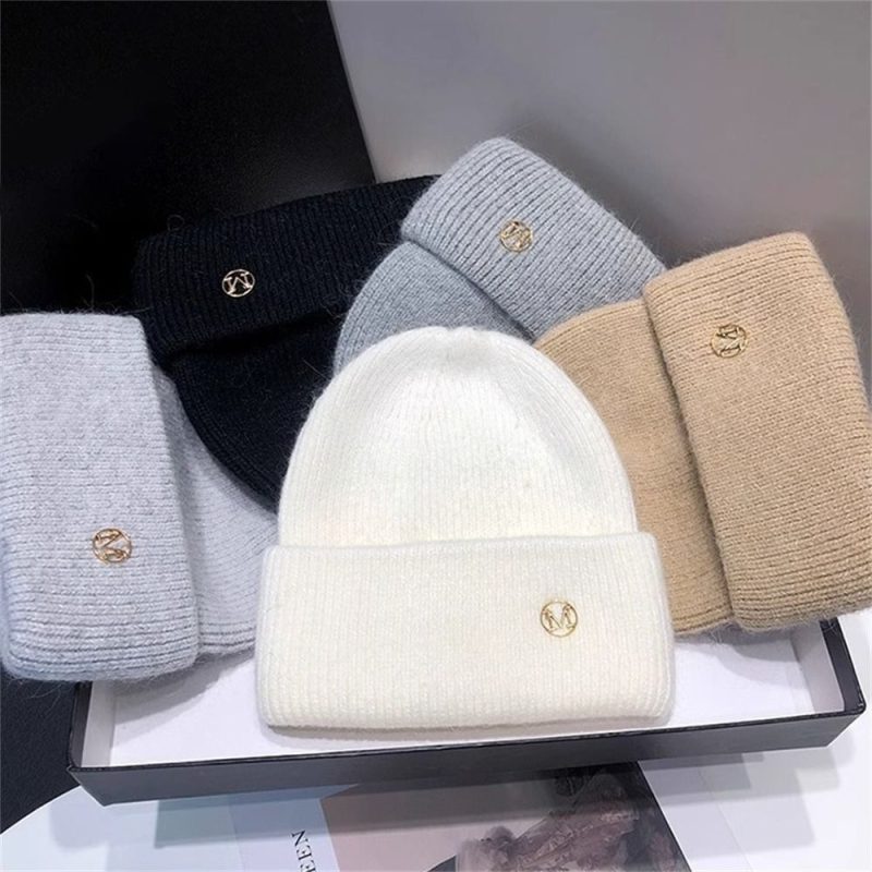 Women Men Autumn Winter Warm Knitted Hat Cute Ear Protection Casual Outdoor Riding Windproof Coldproof Bonnet Caps - Image 2