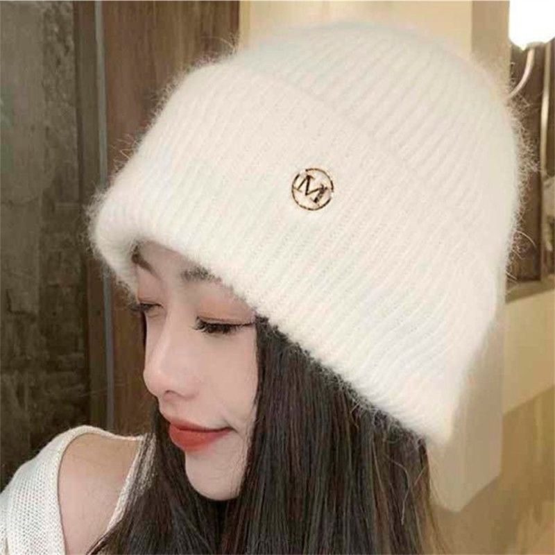 Women Men Autumn Winter Warm Knitted Hat Cute Ear Protection Casual Outdoor Riding Windproof Coldproof Bonnet Caps - Image 4