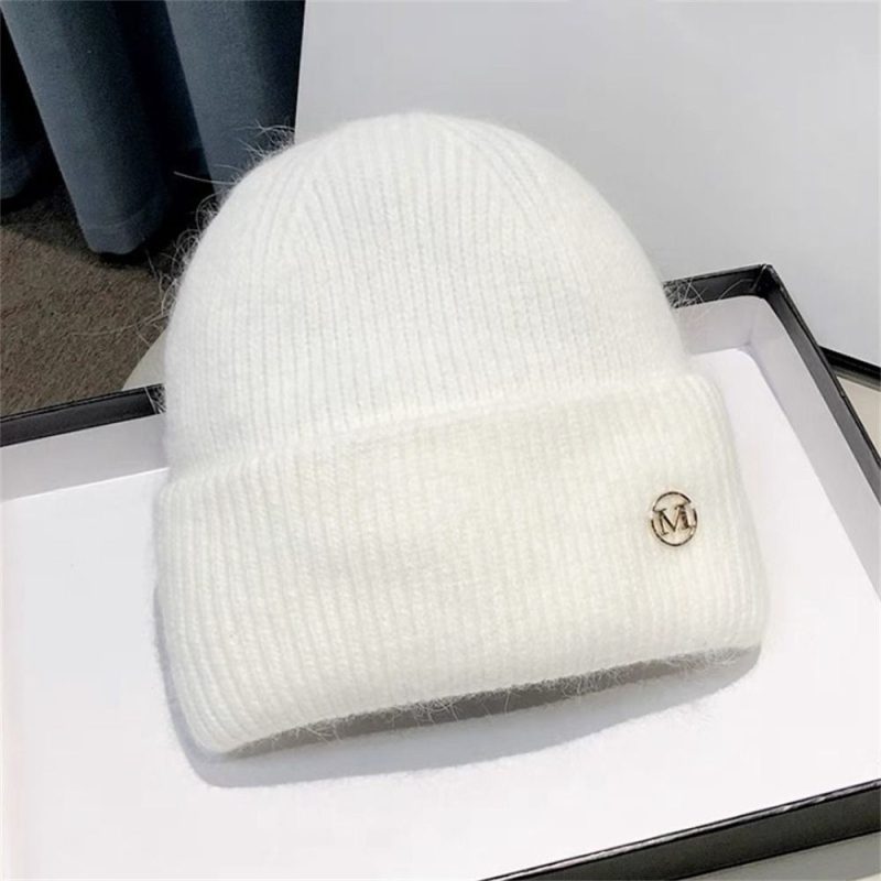 Women Men Autumn Winter Warm Knitted Hat Cute Ear Protection Casual Outdoor Riding Windproof Coldproof Bonnet Caps - Image 8
