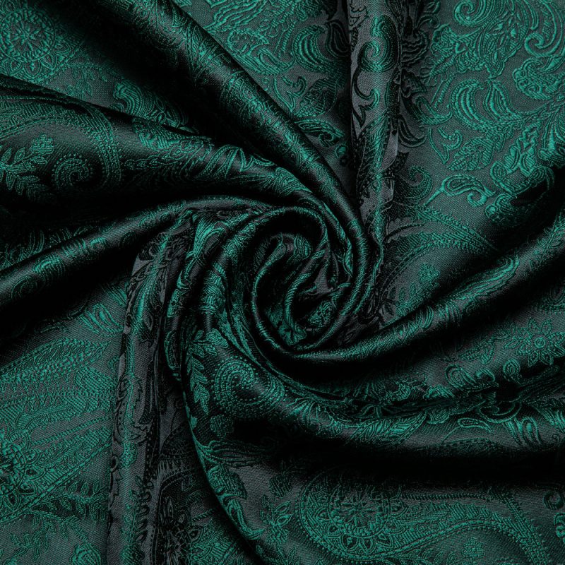 Barry.Wang Men Silk Scarf Luxury Brand Paisley Jacquard Woven Spring Autumn Suit Accessories Business Party Gifts Designer 1026 - Image 5