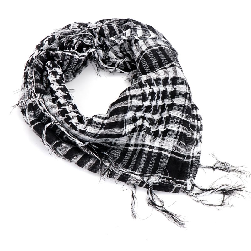 New Summer Women Tactical Arab Scarf Men Fashion Lightweight Hijab Scarf Spring Army Plaid Head Scarf Warm Mask - Image 4