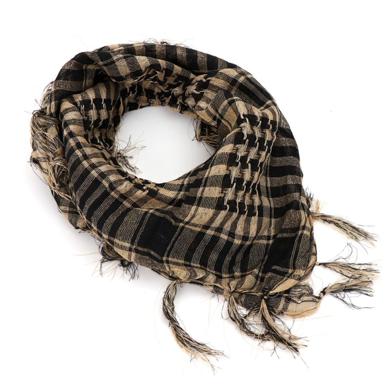 New Summer Women Tactical Arab Scarf Men Fashion Lightweight Hijab Scarf Spring Army Plaid Head Scarf Warm Mask - Image 5