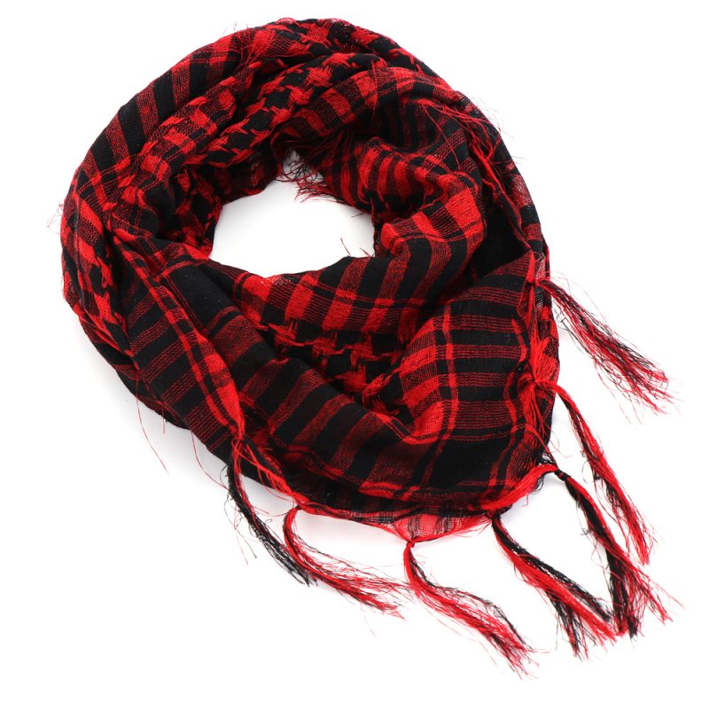 New Summer Women Tactical Arab Scarf Men Fashion Lightweight Hijab Scarf Spring Army Plaid Head Scarf Warm Mask - Image 11