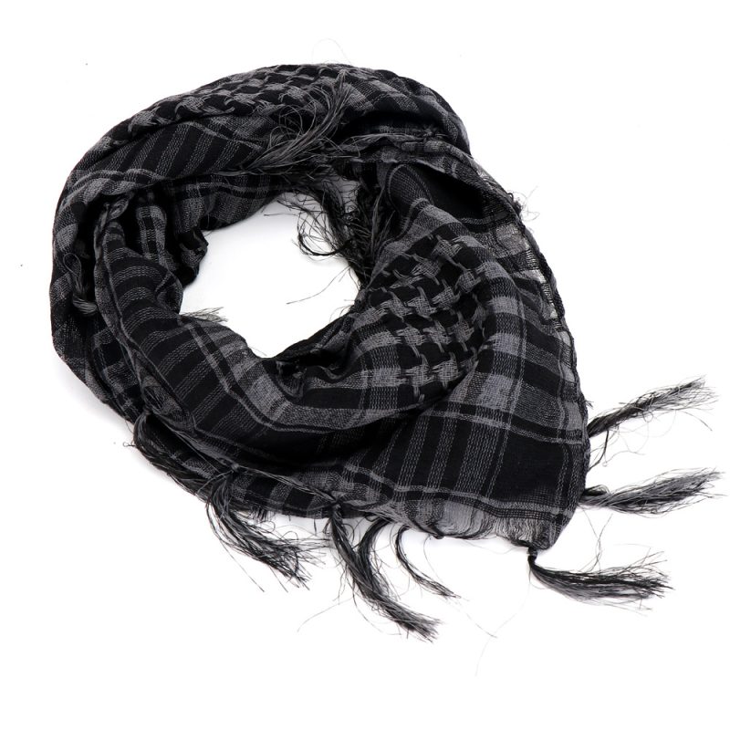 New Summer Women Tactical Arab Scarf Men Fashion Lightweight Hijab Scarf Spring Army Plaid Head Scarf Warm Mask - Image 12