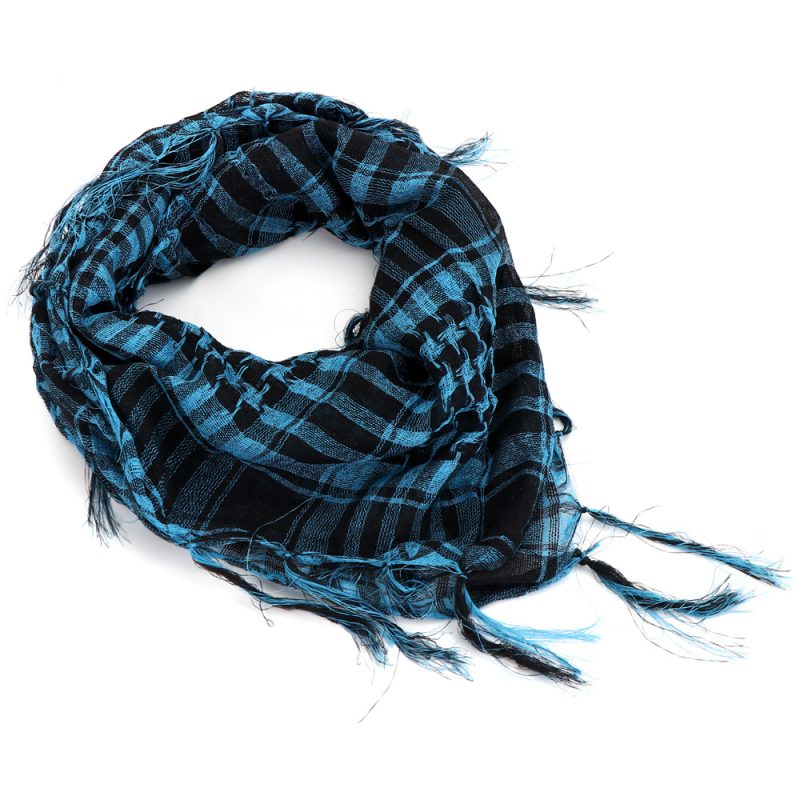 New Summer Women Tactical Arab Scarf Men Fashion Lightweight Hijab Scarf Spring Army Plaid Head Scarf Warm Mask - Image 14