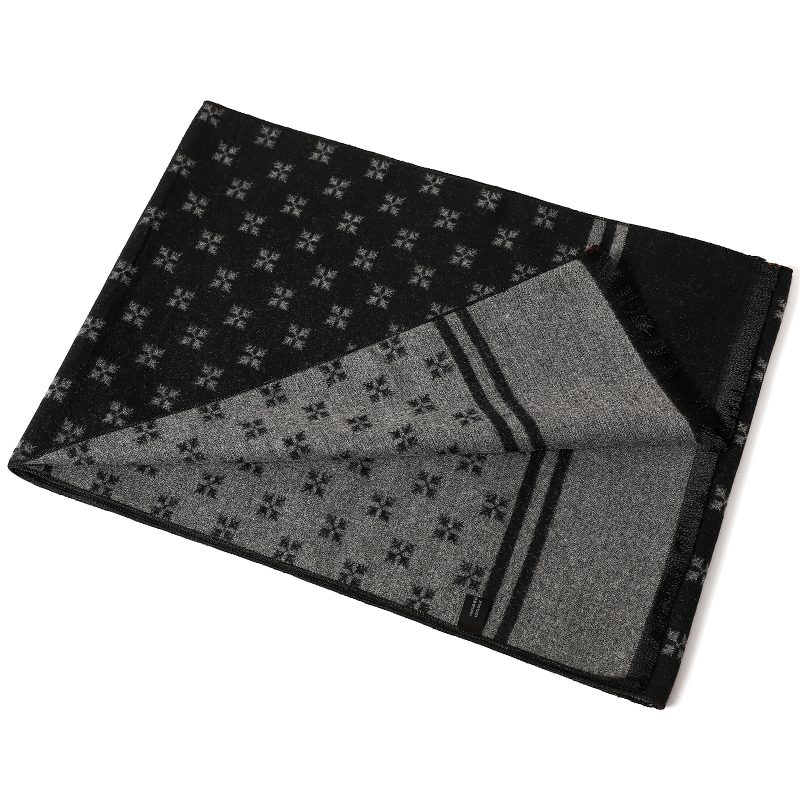 180*35cm new Luxury Brand Silk Fashion Quality Scarves Man Autumn Winter Warm Cashmere Business Wraps Foulard Collar muffler - Image 10